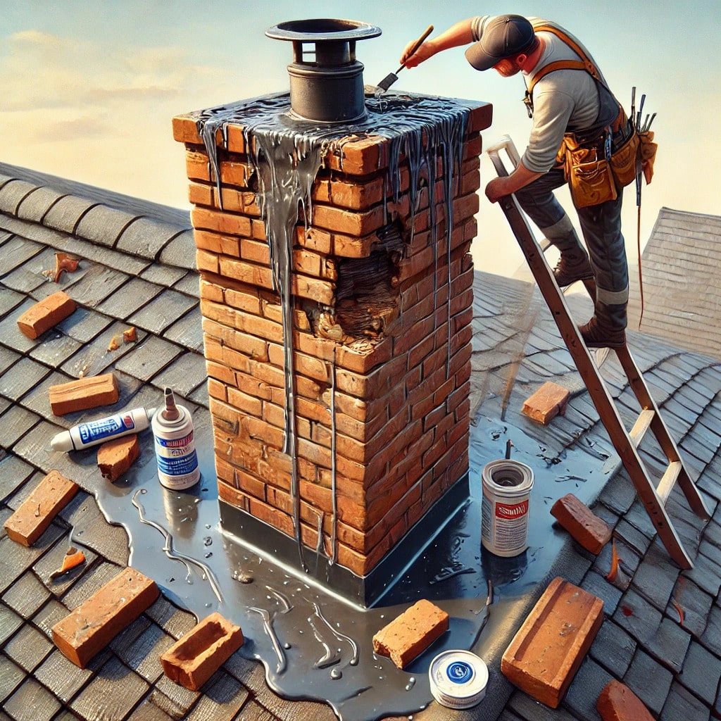 Professional Chimney Leak Repair Wayne MI - Expert Water Damage Prevention by Chimney Sweep Wayne Michigan